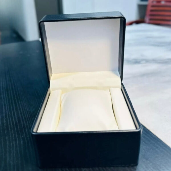 Watch Box Single Slot- Black White